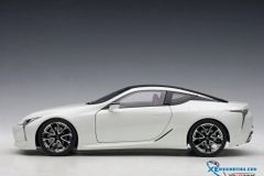 Xe Mô Hình Lexus LC500 1:18 Autoart ( Trắng nội thất Đỏ )