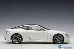 Xe Mô Hình Lexus LC500 1:18 Autoart ( Trắng nội thất Đỏ )