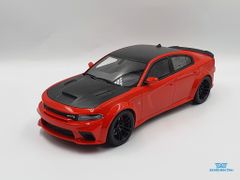 Xe Mô Hình Dodge Charger SRT Hellcat Red Eye in Go Mango Limited Editon 1:18 GTSpirit (Cam Đen)