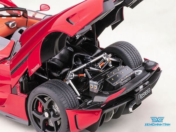 Xe Mô Hình Koenigsegg Regera 1:18 AUTOart ( Đỏ Candy )