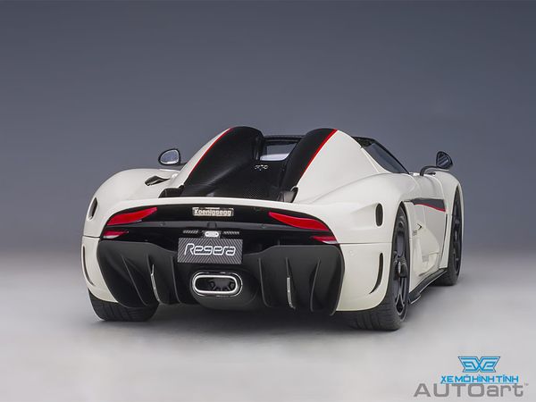 Xe Mô Hình Koenigsegg Regera 1:18 AUTOart ( Trắng )