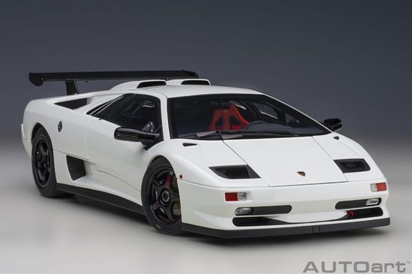 Xe Mô Hình Lamborghini Diablo SV-R 1:18 AUTOart (Impact White)