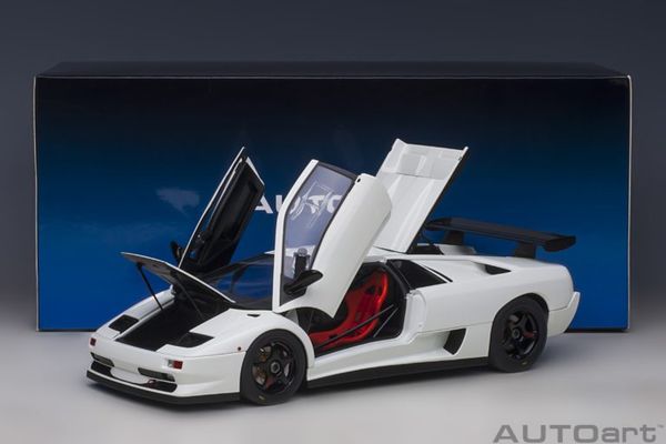 Xe Mô Hình Lamborghini Diablo SV-R 1:18 AUTOart (Impact White)