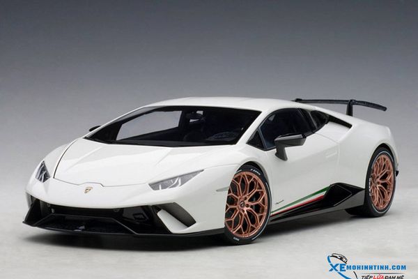 Xe Mô Hình LAMBORGHINI HURACAN PERFOMANTE 1:18 Autoart ( Trắng )