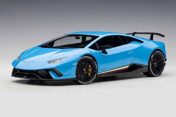 Xe Mô Hình Lamborghini Huracan Performante 1:18 Autoart ( Xanh )