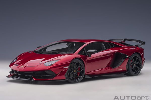 Xe Mô Hình Lamborghini Aventador SVJ 1:18 AUTOart ( Đỏ )