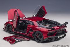 Xe Mô Hình Lamborghini Aventador SVJ 1:18 AUTOart ( Đỏ )