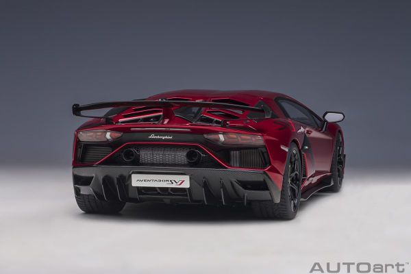 Xe Mô Hình Lamborghini Aventador SVJ 1:18 AUTOart ( Đỏ )