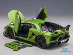 Xe Mô Hình Lamborghini Aventador SVJ 1:18 AUTOart ( Xanh Lá Nhám )