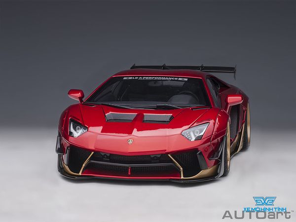 Xe Mô Hình Liberty Walk LB-WORKS Lamborghini Aventador Limited Edition 1:18 AUTOart ( Đỏ )