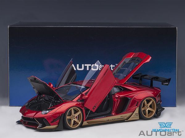 Xe Mô Hình Liberty Walk LB-WORKS Lamborghini Aventador Limited Edition 1:18 AUTOart ( Đỏ )