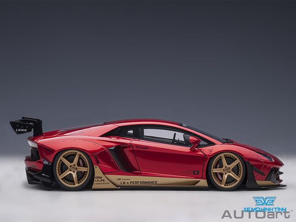 Xe Mô Hình Liberty Walk LB-WORKS Lamborghini Aventador Limited Edition 1:18 AUTOart ( Đỏ )