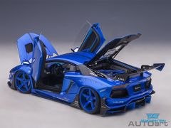 Xe Mô Hình Liberty Walk LB-WORKS Lamborghini Aventador Limited Edition 1:18 AUTOart ( Xanh )