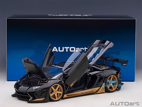 Xe Mô Hình Lamborghini Aventador Liberty Walk LB-Works Limited Edition 1:18 AUTOart  ( Đen )