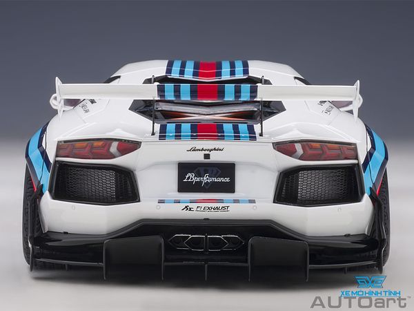 Xe Mô Hình Liberty Walk LB-WORKS Lamborghini Aventador Limited Edition 1:18 AUTOart ( Martini )