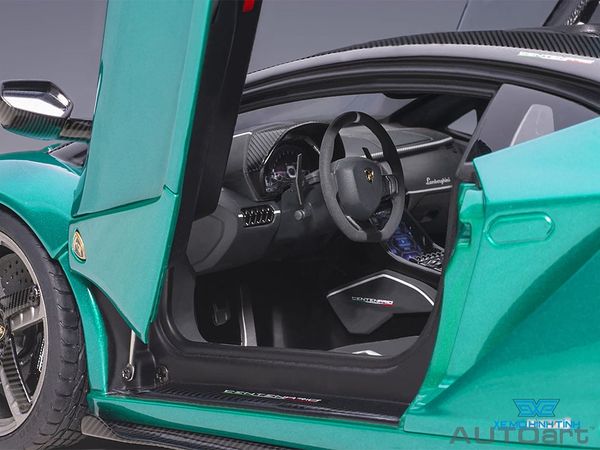 Xe Mô Hình Lamborghini Centenario 1:18 AUTOart ( Xanh Ngọc )