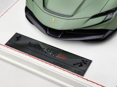 Xe Mô Hình Ferrari Novitec SF90 Spider 1:18 BBR ( Xanh Lá Nhám )