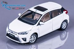 XE MÔ HÌNH TOYOTA YARIS 1:18 PAUDI (TRẮNG)