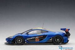 Xe Mô Hình McLaren P1 GTR 1:18 Autoart ( Xanh dương sọc Vàng )