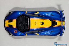 Xe Mô Hình McLaren P1 GTR 1:18 Autoart ( Xanh dương sọc Vàng )