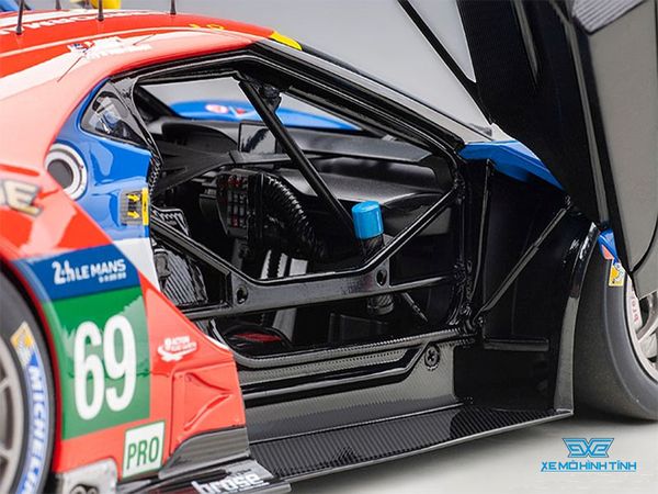 Xe Mô Hình Ford GT Le Mans 2016 R.BRISOE/S.DIXON/R.WESTBROOK #69 1:18 Autoart