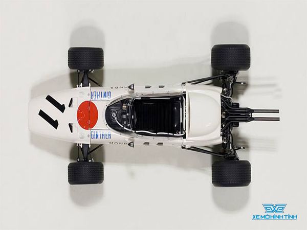 Xe Mô Hình Honda RA272 Grand Prix Mexico 1965 Richie Ginther #11 1:18 AUTOart ( Trắng )