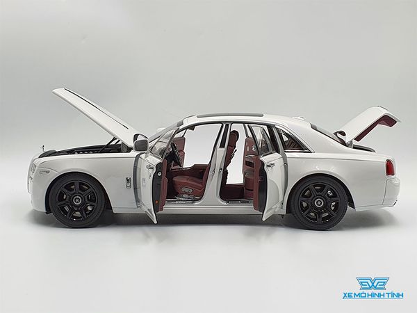 Xe Mô Hình Rolls-Royce Ghost Arktic 1:18 Kyosho ( Trắng )