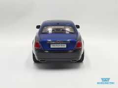 Xe Mô Hình Rolls-Royce Ghost Arktic 1:18 Kyosho ( Đen / Xanh )