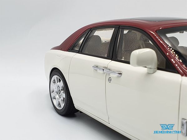 Xe Mô Hình Rolls-Royce Ghost Arktic 1:18 Kyosho ( Đỏ / Trắng )