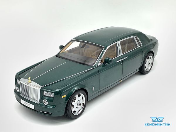 Xe Mô Hình Rolls-Royce Phantom Extended Wheelbase 1:18 Kyosho ( Xanh Ngọc )