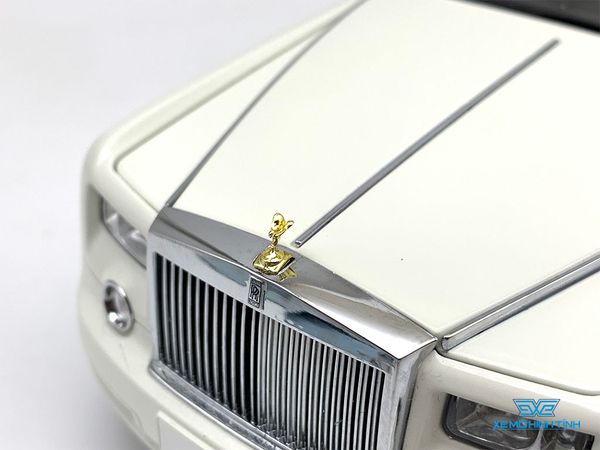 Xe Mô Hình Rolls Royce Phantom Extended Wheelbase 1:18 Kyosho ( Trắng )