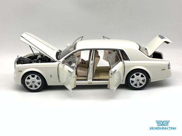 Xe Mô Hình Rolls Royce Phantom Extended Wheelbase 1:18 Kyosho ( Trắng )