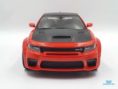 Xe Mô Hình Dodge Charger SRT Hellcat Red Eye in Go Mango Limited Editon 1:18 GTSpirit (Cam Đen)