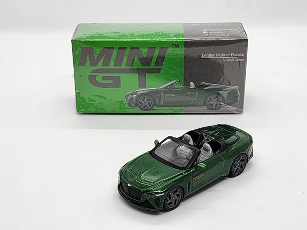 Xe Mô Hình Bentley Mulliner Bacalar Scarab Green 1:64 Minigt ( Xanh Lá )