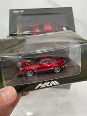 Xe Mô Hình Porsche 964 Singer DLS 1:64 HKM (Đỏ)