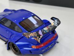 Xe Mô Hình Porsche RWB Tsubaki 1:18 GTSpirit (Xanh )