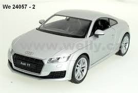 XE MÔ HÌNH AUDI TT COUPE 1:24 WELLY (BẠC)