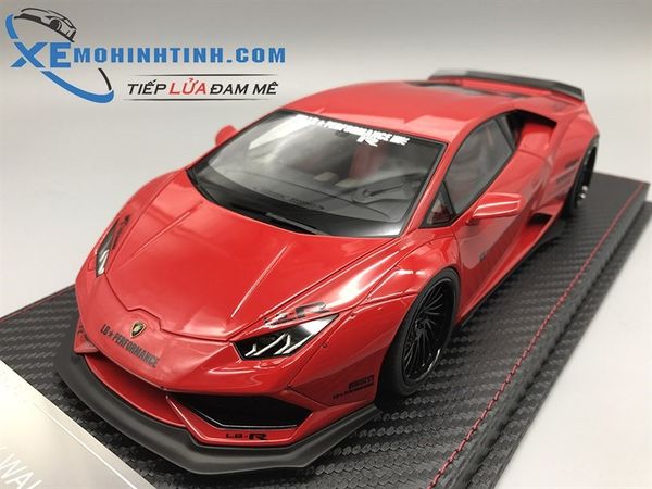 XE MÔ HÌNH LAMBORGHINI HURACAN LIBERTY WALK 1:18 GSMODEL (ĐỎ)