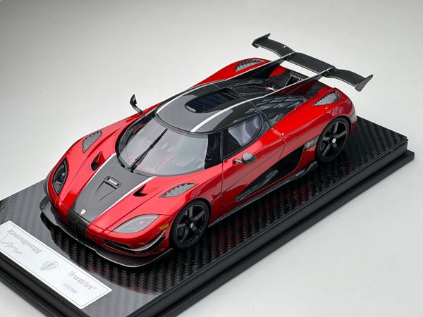 Xe Mô Hình Koenigsegg Agera XS 1:18 FrontiArt ( Candy Apple Red )