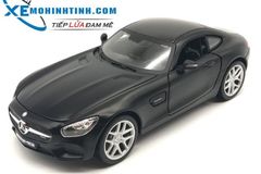 XE MÔ HÌNH MERCEDES-BENZ AMG GT 1:24 MAISTO (ĐEN NHÁM)