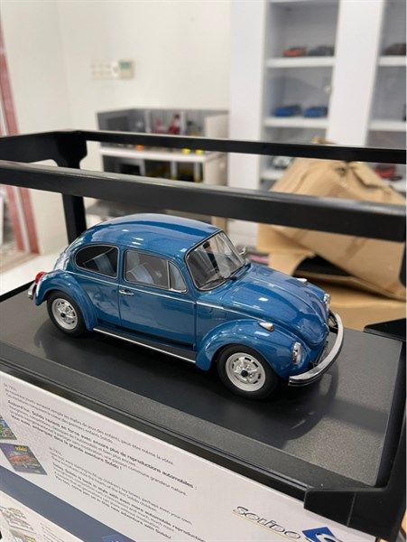 Xe mô hình VW 1303 City 1973 1:18 Norev (Blue)