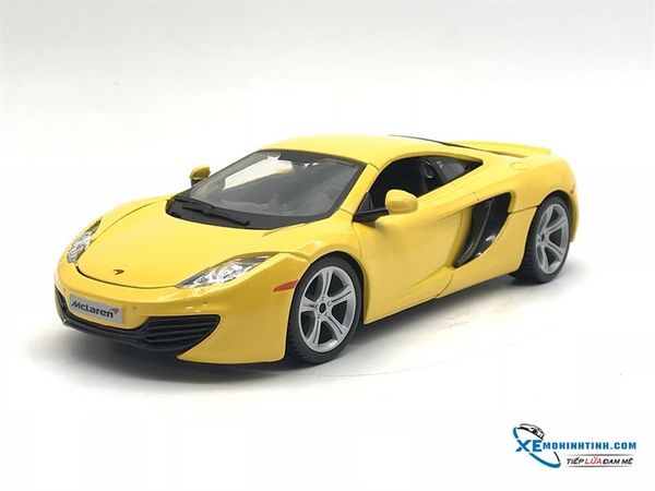 Xe Mô Hình Mclaren 12C 1:24 Bburago ( Vàng )