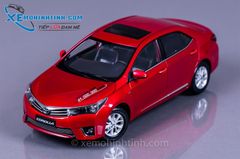 XE MÔ HÌNH TOYOTA COROLLA 2014 1:18 PAUDI (ĐỎ)