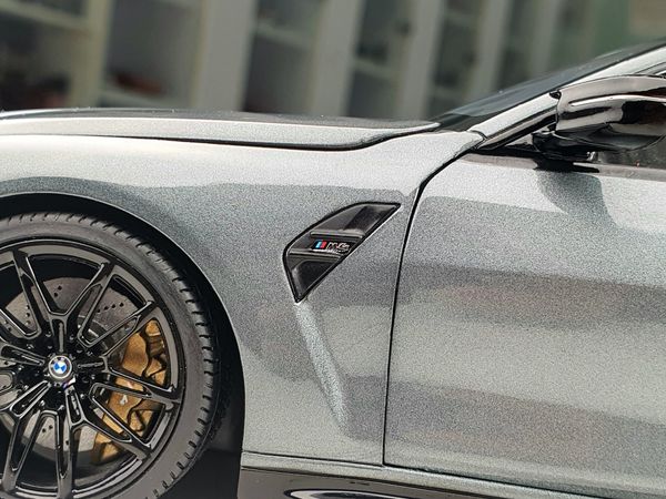 Xe Mô Hình BMW M4 - 2020 1:18 MiniChamps (Grey Metallic)