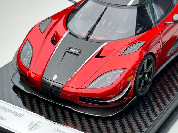 Xe Mô Hình Koenigsegg Agera XS 1:18 FrontiArt ( Candy Apple Red )