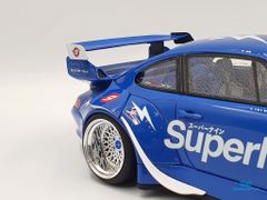 Xe Mô Hình Porsche RWB #9 Hong Kong 2019 1:18 GTSpirit ( Xanh )