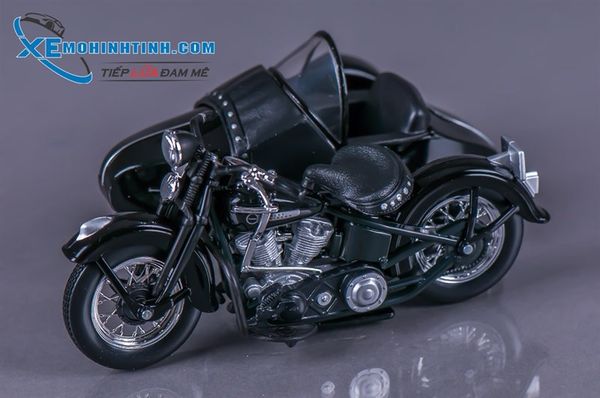 XE MÔ HÌNH HARLEY DAVIDSON 1948 FL 1:18 MAISTO (ĐEN)