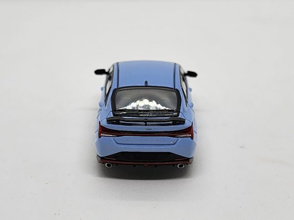 Xe Mô Hình Hyundai ELANTRA N Performance Blue LHD 1:64 Minigt ( Xanh Nhạt )