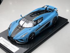 Xe Mô Hình Koenigsegg Regera 1:18 FrontiArt ( Xanh Dương )