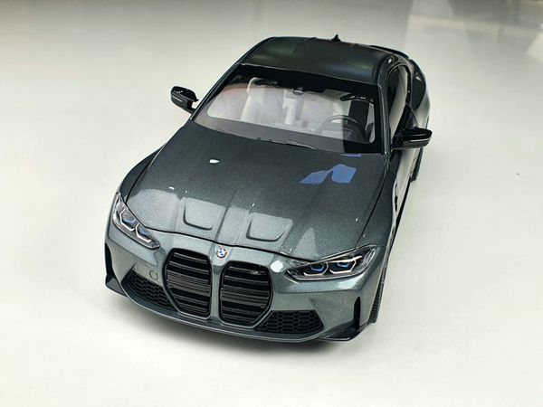 Xe Mô Hình BMW M4 - 2020 1:18 MiniChamps (Grey Metallic)